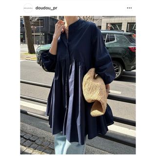 DouDou - ドゥドゥ ワンピース ロング ドルマンスリーブ 長袖 F DouDou - ドゥドゥ ワンピース ロング ドルマンスリーブ 長袖 F
