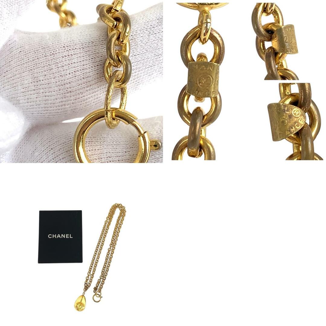 美品 CHANEL シャネル ヴィンテージ ティアドロップ ゴールド