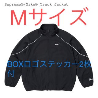 Supreme - シュプリーム x ナイキ トラック ジャケット/黒XLの Supreme - シュプリーム x ナイキ トラック ジャケット/黒XLの