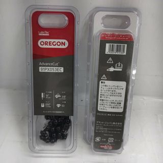 h59459 チェーンソー替刃2点OREGONソーチェーン91PX053EC(その他)