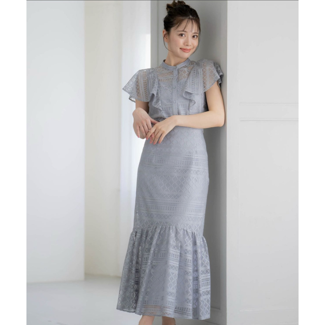 Noela - 完売品 noela ラメレースフレアブラウス レーススカート set up
