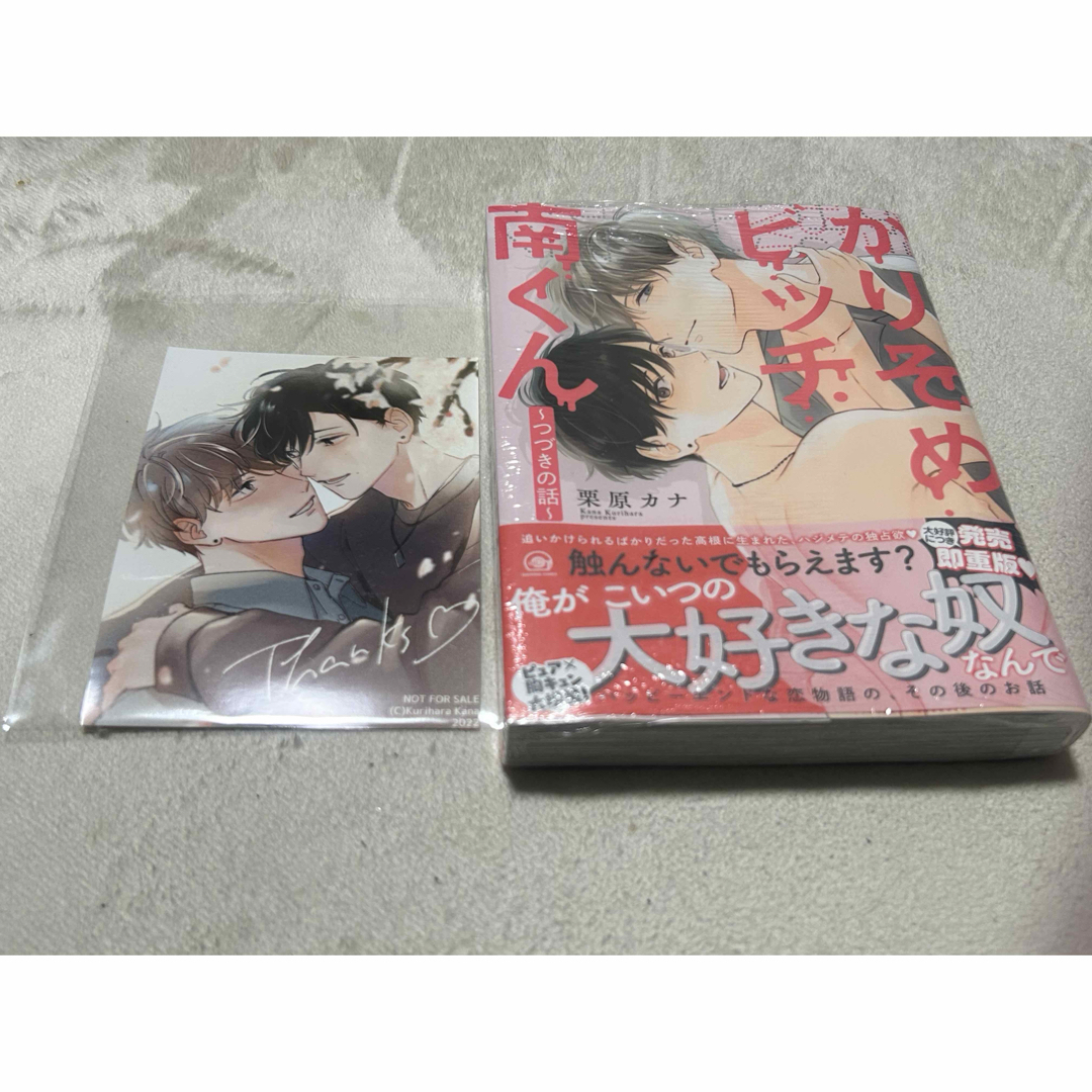 かりそめビッチ南くん つづきの話 ブロマイド セット エンタメ/ホビーの漫画(ボーイズラブ(BL))の商品写真