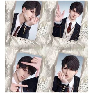 恋と深空　マヒル　お兄さん　学生制服　トレカ　カード　グッズ　セット(キャラクターグッズ)