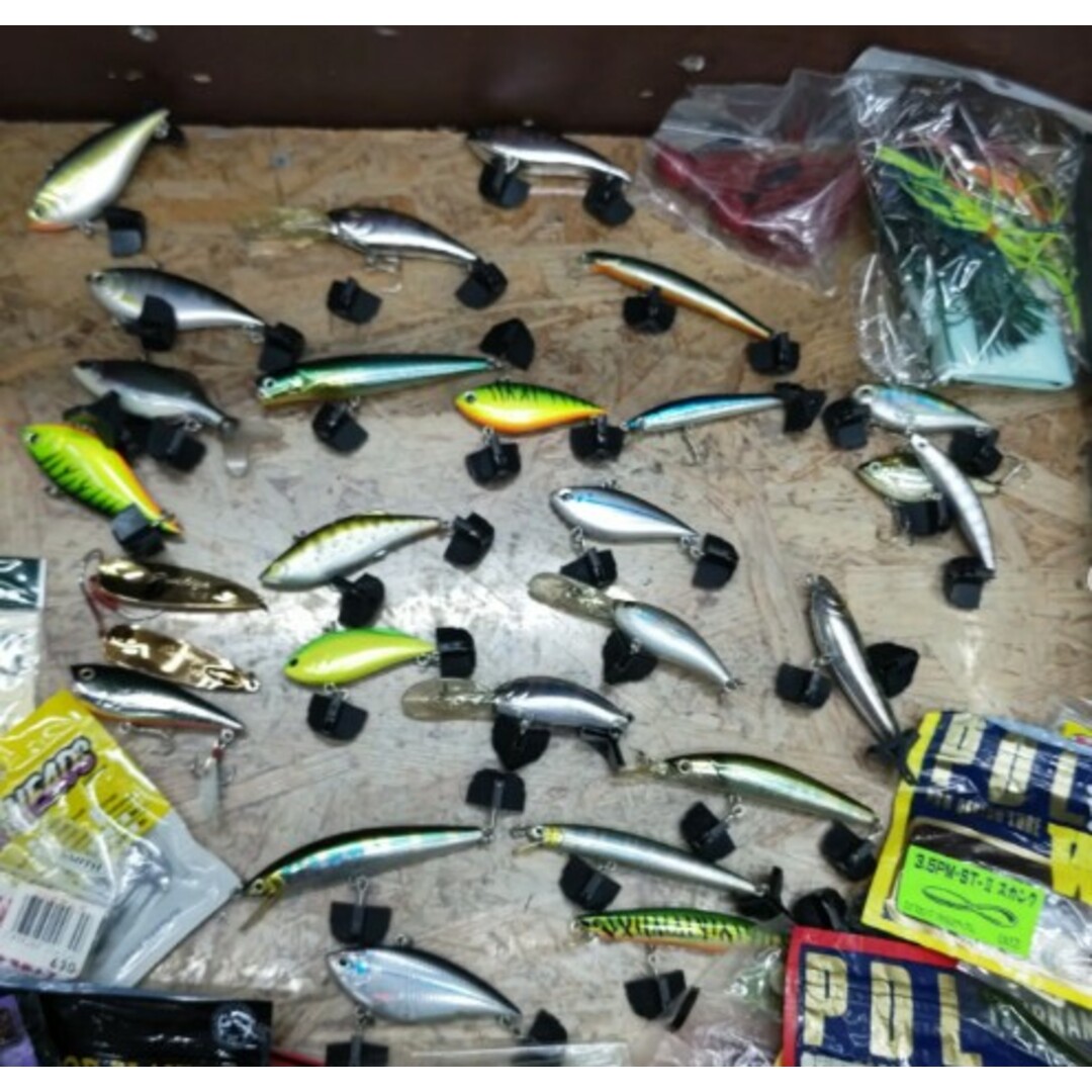 h64255バス 釣り ワーム プラグ 重り セット deps バス釣りの h64255バス 釣り ワーム プラグ 重り セット deps バス釣りの