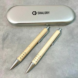 ボールペン1.0㎜ シャープペン0.5㎜ 天然木製 油性 ハードメイプル(ペン/マーカー)