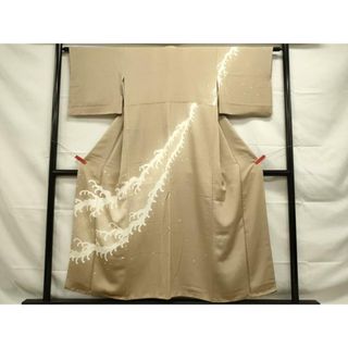 平和屋着物■訪問着　立波文　暈し染め　金糸　正絹　逸品　DAAL5908we(着物)