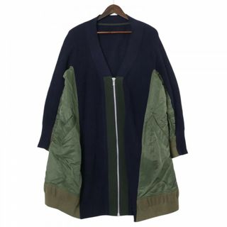 sacai - サカイ 22-06402/Faux Shearling x Padded Blouson sacai - サカイ 22-06402/Faux Shearling x Padded Blouson