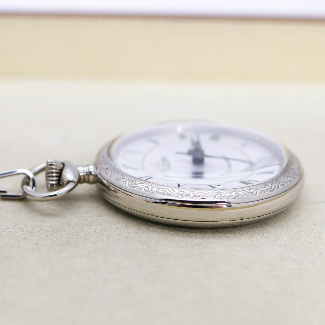 国産品 懐中時計 ELGIN 稼働 アンティーク 849 外箱 シルバー925 時計