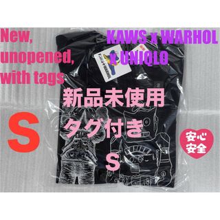 ユニクロ(UNIQLO)のＳ ☆新品☆UNIQLO×KAWS＋WARHOL カウズ+ウォーホル UT①(Tシャツ/カットソー(半袖/袖なし))