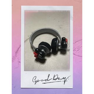 限定一点　シルバー　リボン　ヘッドホン【小さめドール】(キャラクターグッズ)