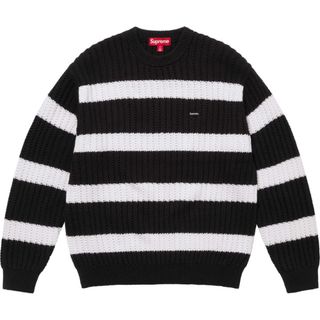 Supreme - Supreme Flocked Logo Sweater Green Largeの通販 by Supreme - Supreme Flocked Logo Sweater Green Largeの通販 by