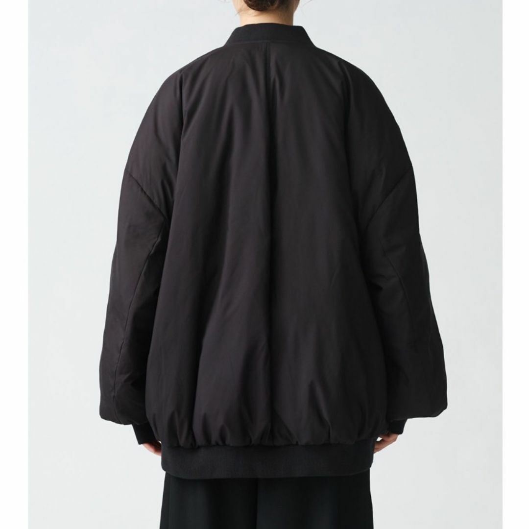 美品ミズイロインド mizuiro ind ダウンワイドジャケット2024AW