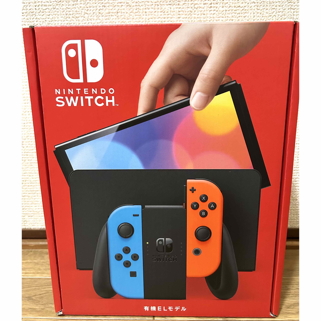 Nintendo Switch(ニンテンドースイッチ)の任天堂 Nintendo Switch 有機EL 本体 ネオン エンタメ/ホビーのゲームソフト/ゲーム機本体(家庭用ゲーム機本体)の商品写真