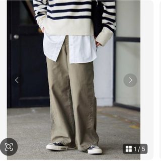 FRAMeWORK - FRAMeWORK グリッターツイルカーゴパンツ ホワイトA FRAMeWORK - FRAMeWORK グリッターツイルカーゴパンツ ホワイトA