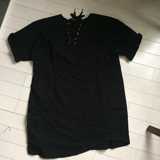 スライ(SLY)のSLYレースアップTシャツ(Tシャツ(半袖/袖なし))