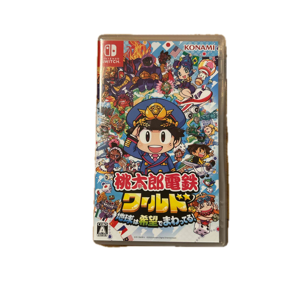 KONAMI(コナミ)の桃太郎電鉄ワールド ~地球は希望でまわってる!~ Nintendo Switch エンタメ/ホビーのゲームソフト/ゲーム機本体(家庭用ゲームソフト)の商品写真