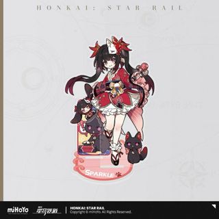 【崩壊スターレイル・公式】ちびネコシリーズ　アクリルスタンド　花火(その他)