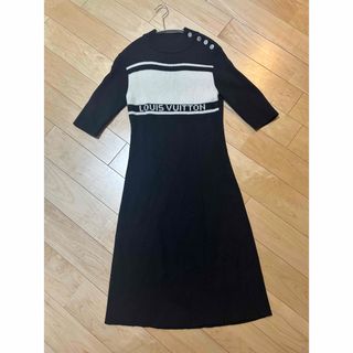 LOUIS VUITTON - 本物 極美品 ルイヴィトン 裾フリル LOUIS VUITTON - 本物 極美品 ルイヴィトン 裾フリル