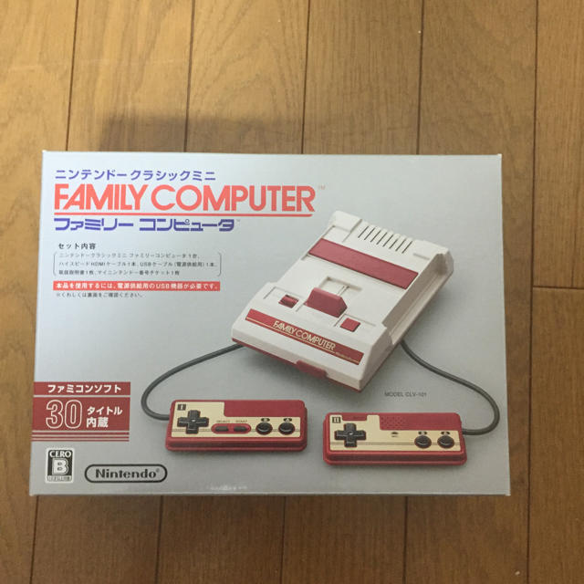 任天堂(ニンテンドウ)のじょんたろう様専用♪ファミコンクラシックミニ♪ほぼ新品 エンタメ/ホビーのゲームソフト/ゲーム機本体(家庭用ゲーム機本体)の商品写真