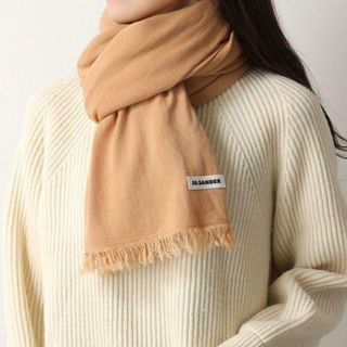 JIL SANDER - JIL SANDER+ スカーフ マフラー ブルー 水色の通販 JIL SANDER - JIL SANDER+ スカーフ マフラー ブルー 水色の通販