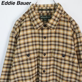売り切れ必至! Eddie Bauer エディーバウアー □ ビンテージ 黒タグ 80s - 男性用
