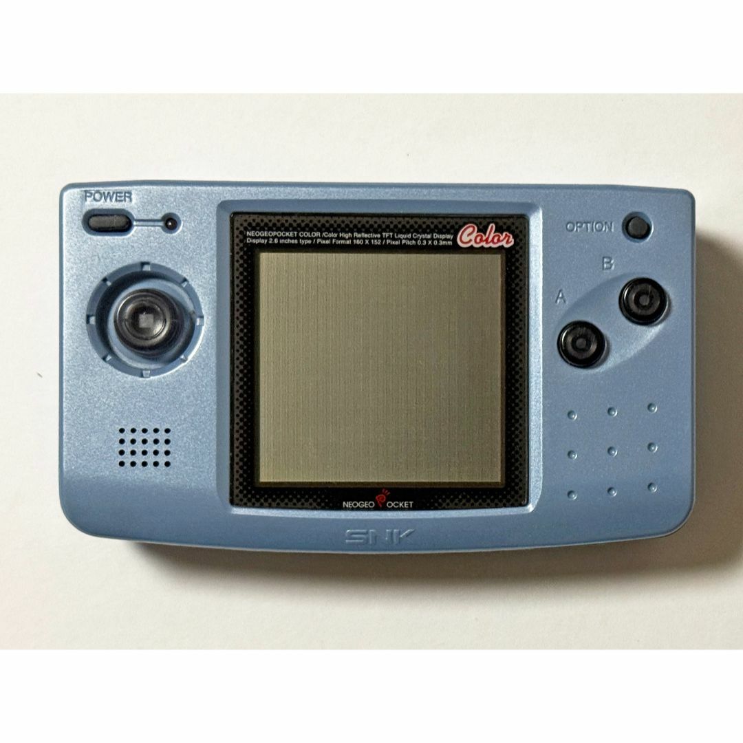 SNK - New! ネオジオポケットカラー プラチナブルー　Neo Geo Pocket