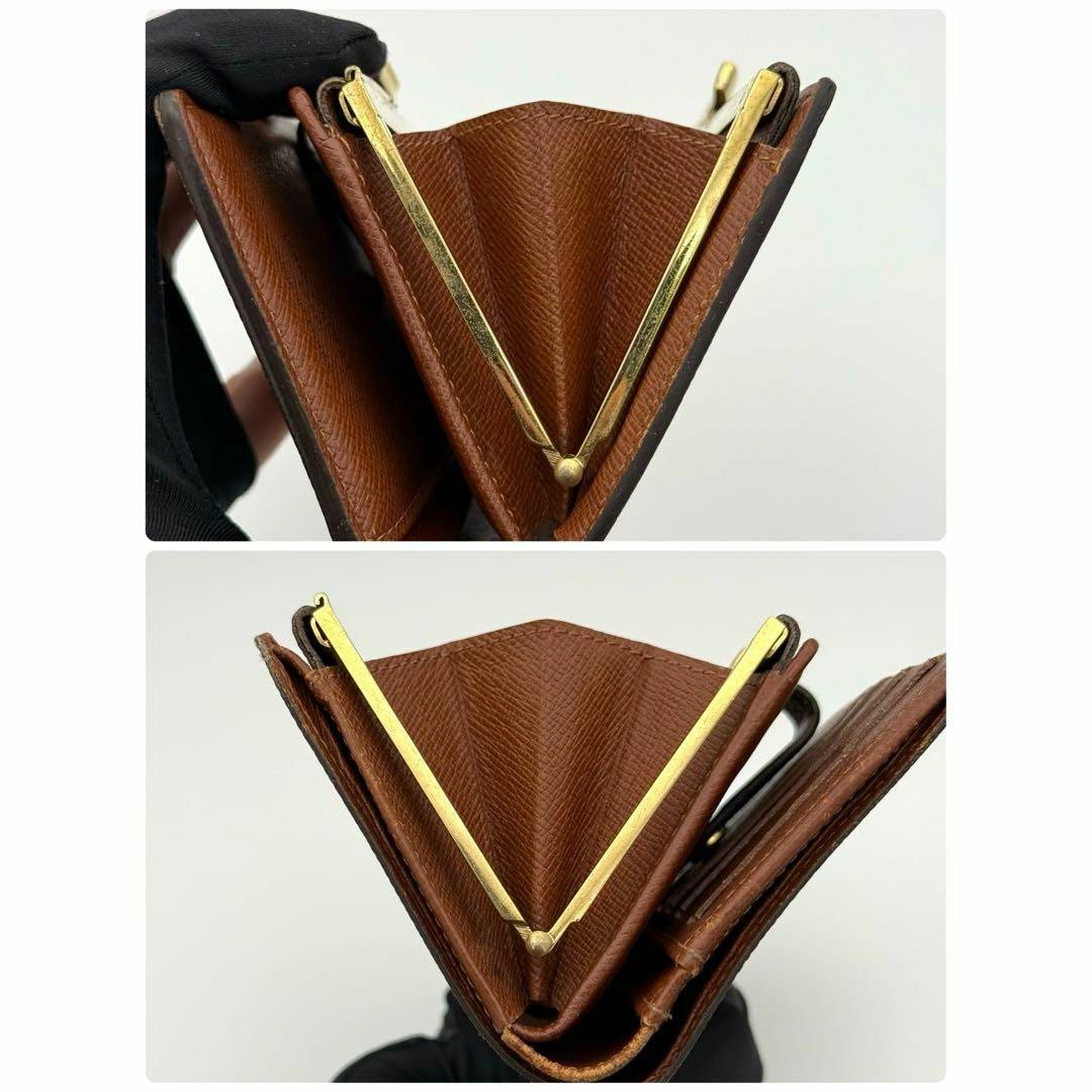 LOUIS VUITTON(ルイヴィトン)のルイヴィトン モノグラム ヴィエノワ がま口 二つ折り財布 コンパクト レディースのファッション小物(財布)の商品写真