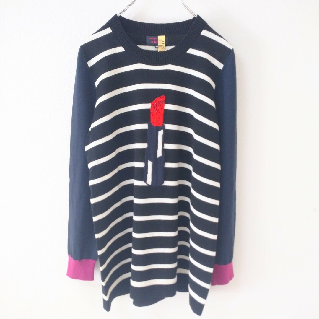 SONIA RYKIEL - 【SONIARYKIEL Collection】ソニアリキエルコレクション セーター ニット 長袖 40 ブラック系