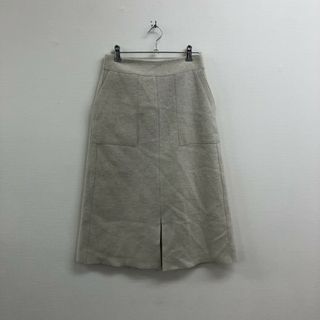 【ASHY ROVE】アッシュローブ　スカート　白系　サイズ38　無地　シンプル　レディース　カジュアル(その他)