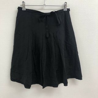 グローブ(grove)の【grove】グローブ　スカート　黒系　ブラック　Sサイズ　無地　シンプル　カジュアル　レディース(その他)