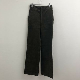 【CASA FLINE】カーサフライン　パンツ　コーデュロイ　緑系　カーキ　サイズ0　ボトムス　レディース(その他)