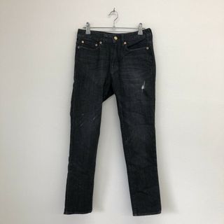 プラステ(PLST)の【PLST】プラステ　デニムパンツ　ボトムス　黒系　サイズ25　レディース　カジュアル　タイト(デニム/ジーンズ)