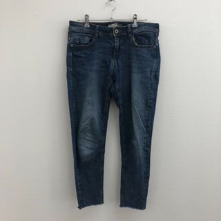 【ZARA】ザラ　青系　USA 8　デニムパンツ　スキニー　カジュアル　ボトムス(デニム/ジーンズ)