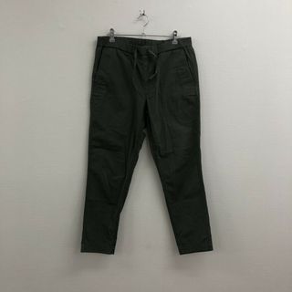 パンツ　緑系　S　ボトムス　無地　シンプル　カジュアル(その他)