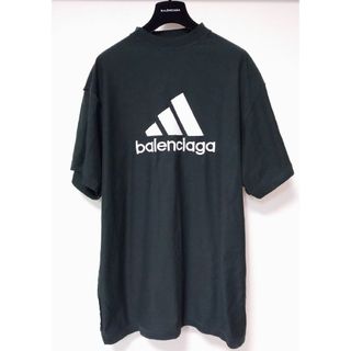BALENCIAGA(Tシャツ/カットソー(半袖/袖なし) ・ グリーン BALENCIAGA(Tシャツ/カットソー(半袖/袖なし) ・ グリーン