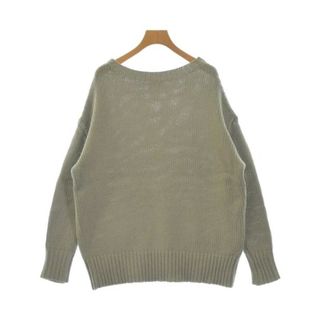 イエナ(IENA)のIENA イエナ ニット・セーター F 緑系(グレーがかっています) 【古着】【中古】(ニット/セーター)