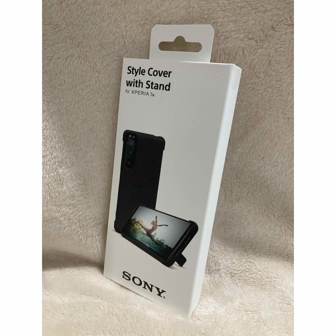 Style Cover with Stand for Xperia 5 III スマホ/家電/カメラのスマホアクセサリー(Androidケース)の商品写真