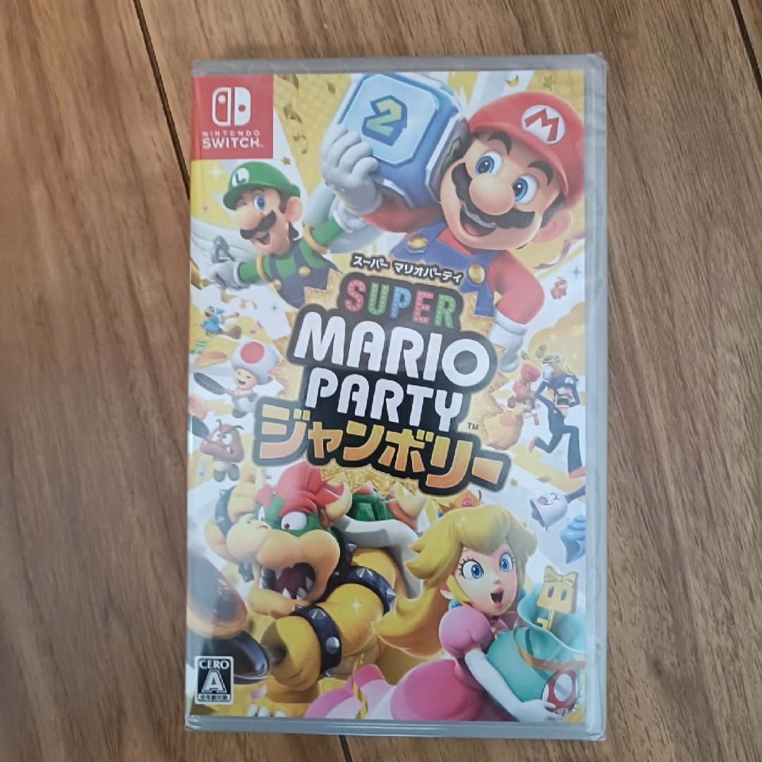 Nintendo Switch(ニンテンドースイッチ)のSwitch ソフト スーパーマリオパーティジャンボリー 新品未開封 エンタメ/ホビーのゲームソフト/ゲーム機本体(家庭用ゲームソフト)の商品写真