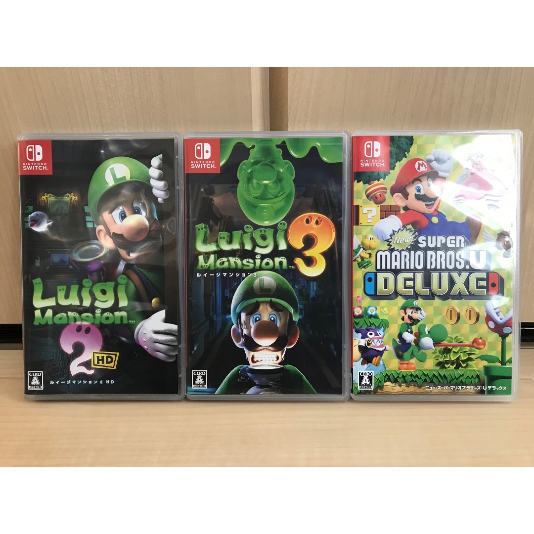 Nintendo Switch - ✨ルイージマンション2＆3＆New スーパーマリオブラザーズセット✨