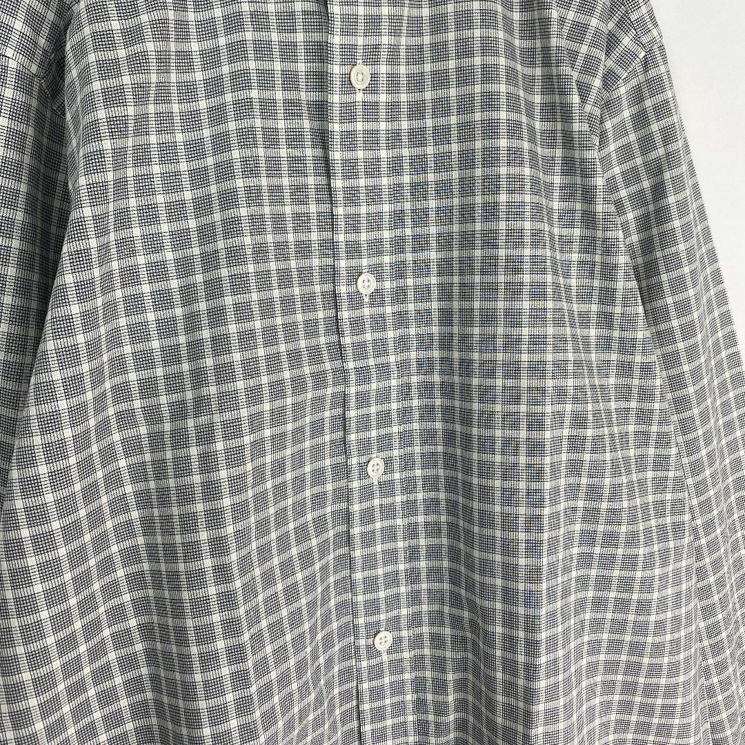 HERMES - エルメス 長袖シャツ HERMES チェック セリエボタン