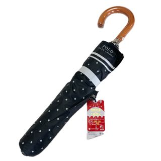 ポロラルフローレン(POLO RALPH LAUREN)の新品★訳有り★ポロラルフローレン　楽折スタイル　晴雨兼用傘　婦人2段折り畳み傘 (傘)