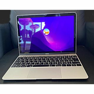 アップル(Apple)のMacBook Retina Early 2016 m3 8GB SSD 256(ノートPC)