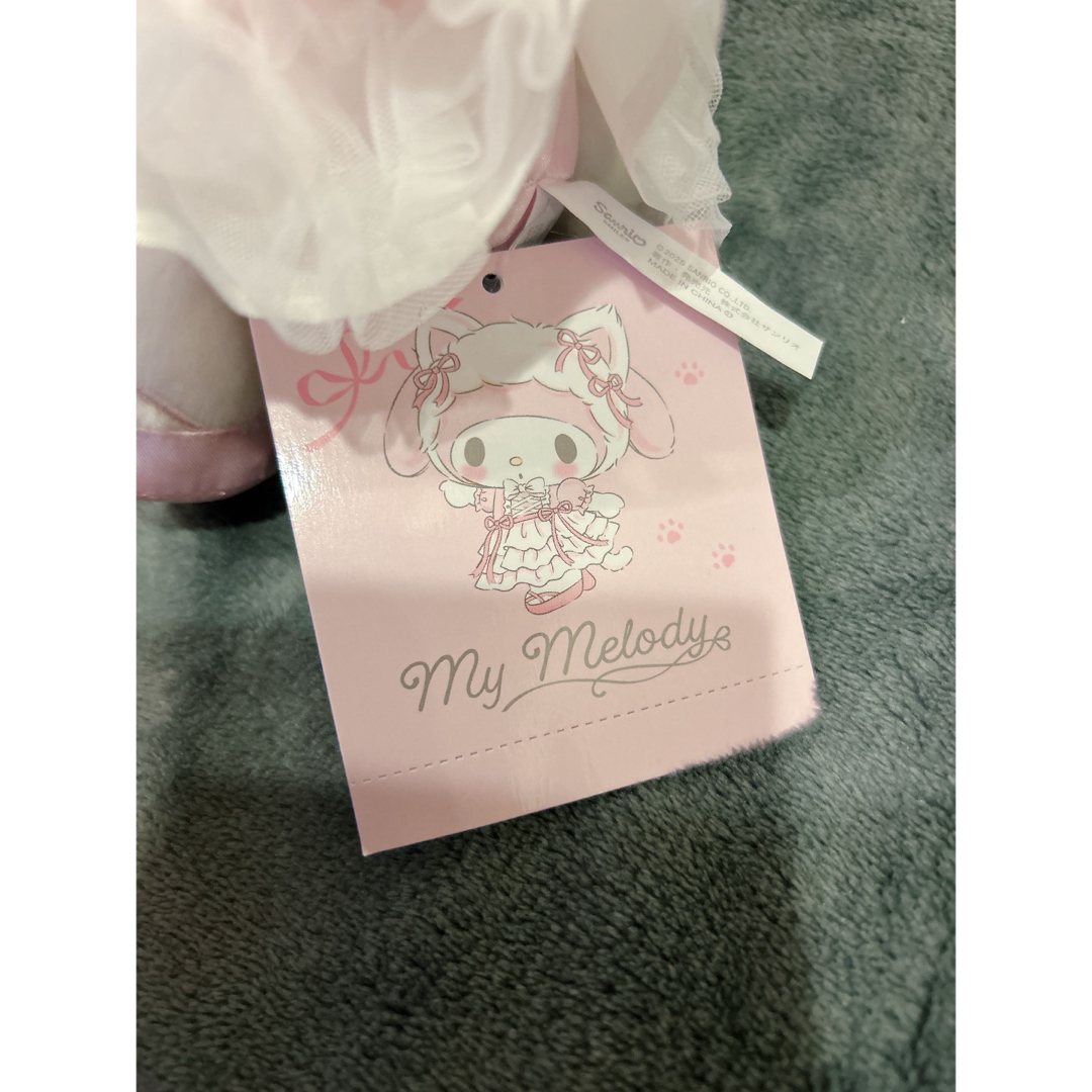 白猫バレリーナ ぬいぐるみ マイメロ サンリオ (マイメロディ 白猫バレリーナ ぬいぐるみ マイメロ サンリオ (マイメロディ