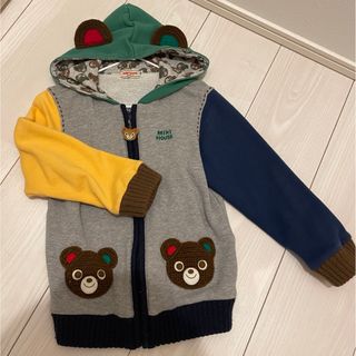 mikihouse - ミキハウス☆パーカー☆トレーナー☆100☆フード mikihouse - ミキハウス☆パーカー☆トレーナー☆100☆フード