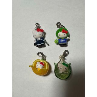 ハローキティ - キティちゃん ご当地ストラップ 高知県 4点の ハローキティ - キティちゃん ご当地ストラップ 高知県 4点の
