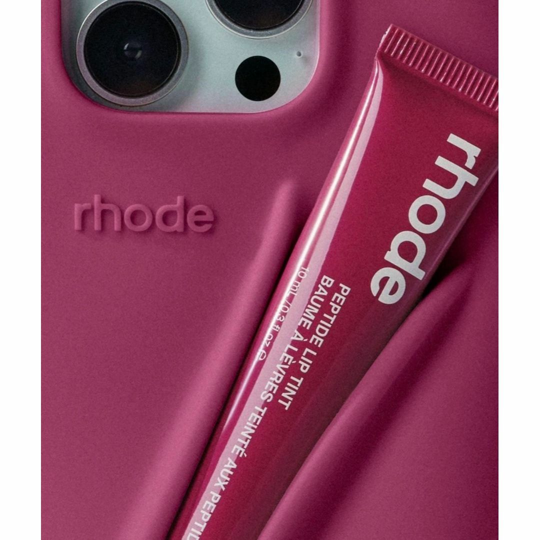【全機種対応】rhode iPhoneケース lipcase raspberry