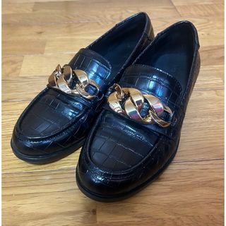 ZARA - 完売品ZARA プラットフォームローファー 37サイズ 24cm ZARA - 完売品ZARA プラットフォームローファー 37サイズ 24cm