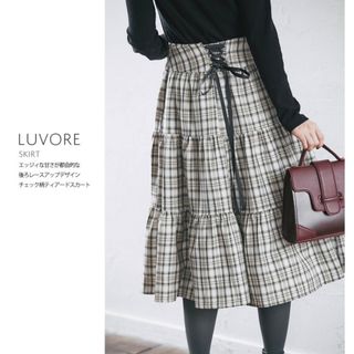 TOCCO closet - 【新品未使用】ティアードスカート tocco closet