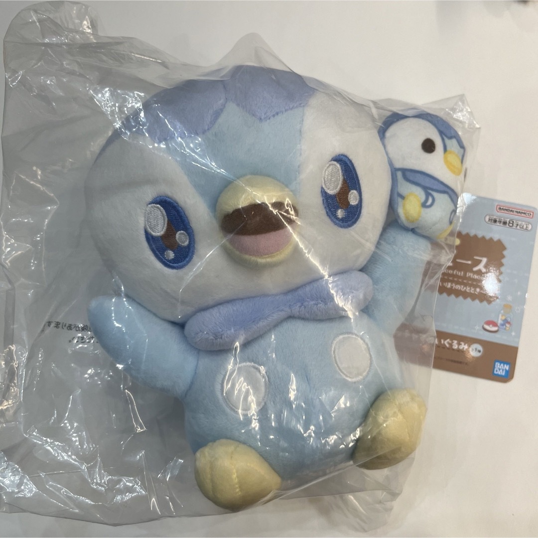 ポケピース 一番くじ ポッチャマ ぬいぐるみ エンタメ/ホビーのおもちゃ/ぬいぐるみ(ぬいぐるみ)の商品写真