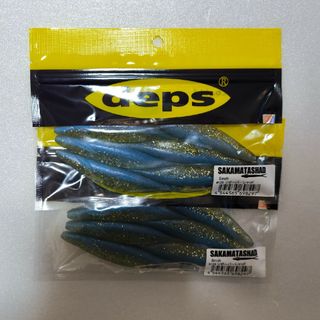 デプス(deps)の新品未使用 deps サカマタシャッド 5インチ 2パック(ルアー用品)
